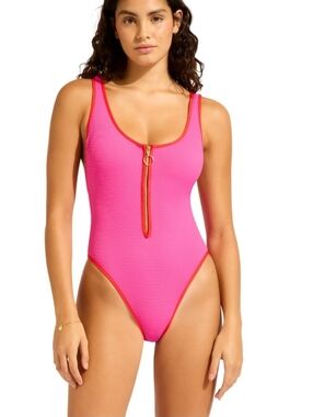 Seafolly Beach Bound One Piece Swimsuit 10US/14UK